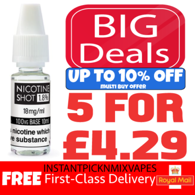 Nicotine Shots Nic Shots Nic drops E Liquid 10ml 88 Vape Juice 100%VG 15  18mg/ml | eBay UK
