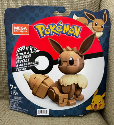 Mega Construx Pokemon Build & Show Eevee Building Set 215 pcs