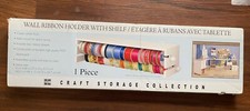 Wall Ribbon Holder With shelf