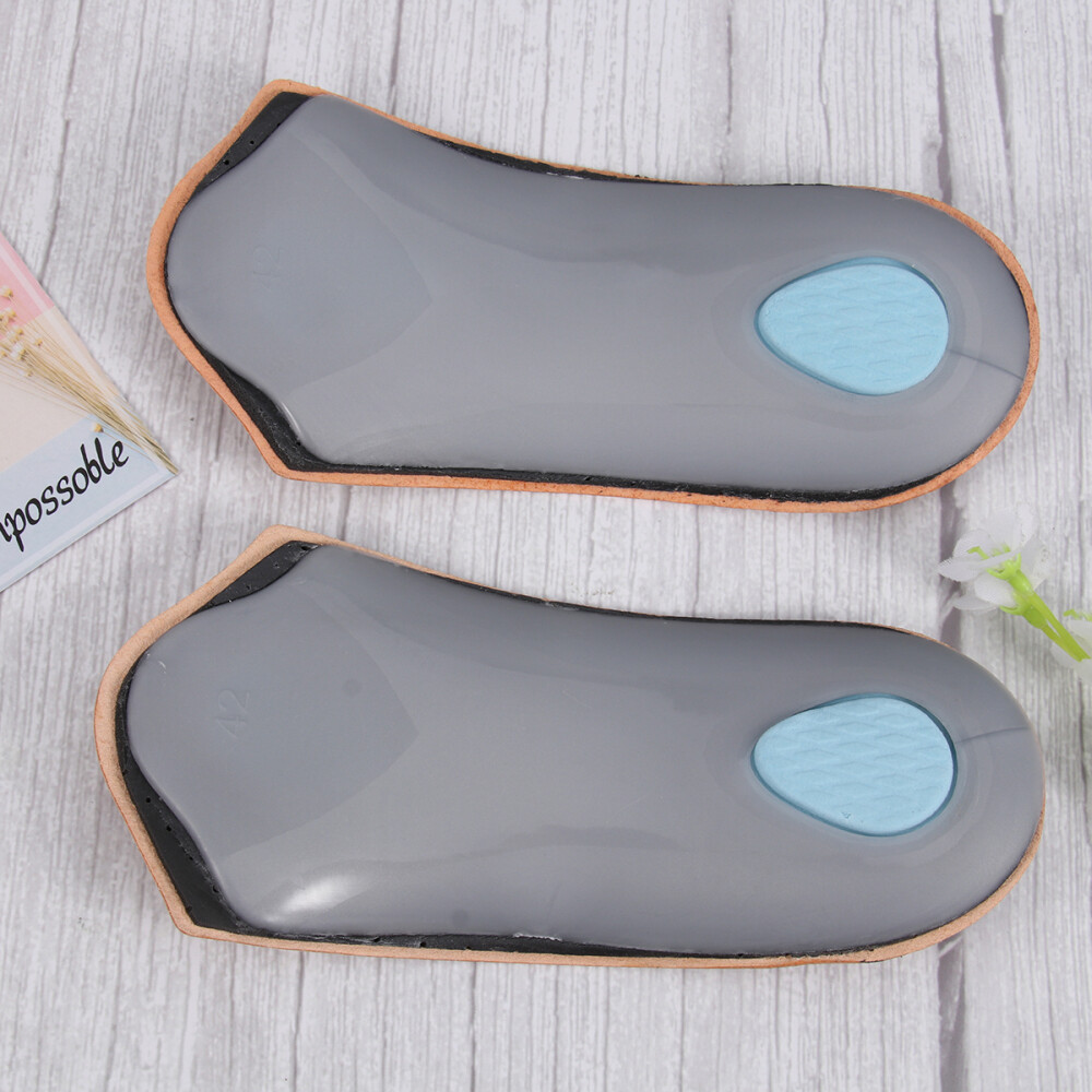 2 Pairs Half Shoe Insoles Thin Arch Support Inserts Foot Plantar