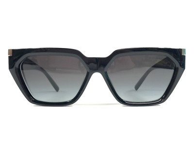 Tiffany & Co. Silver Frame Sunglasses. Barely worn and scratch free. Tiffany & Co. Sunglasses TF4205-U 8001/3C Black Silver  main image 3