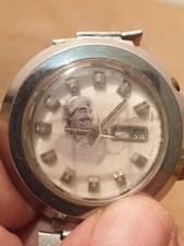 1980'S SADDAM HUSSIEN PRESIDENT WATCH SPECIAL MEMORIAL RARE Ricoh