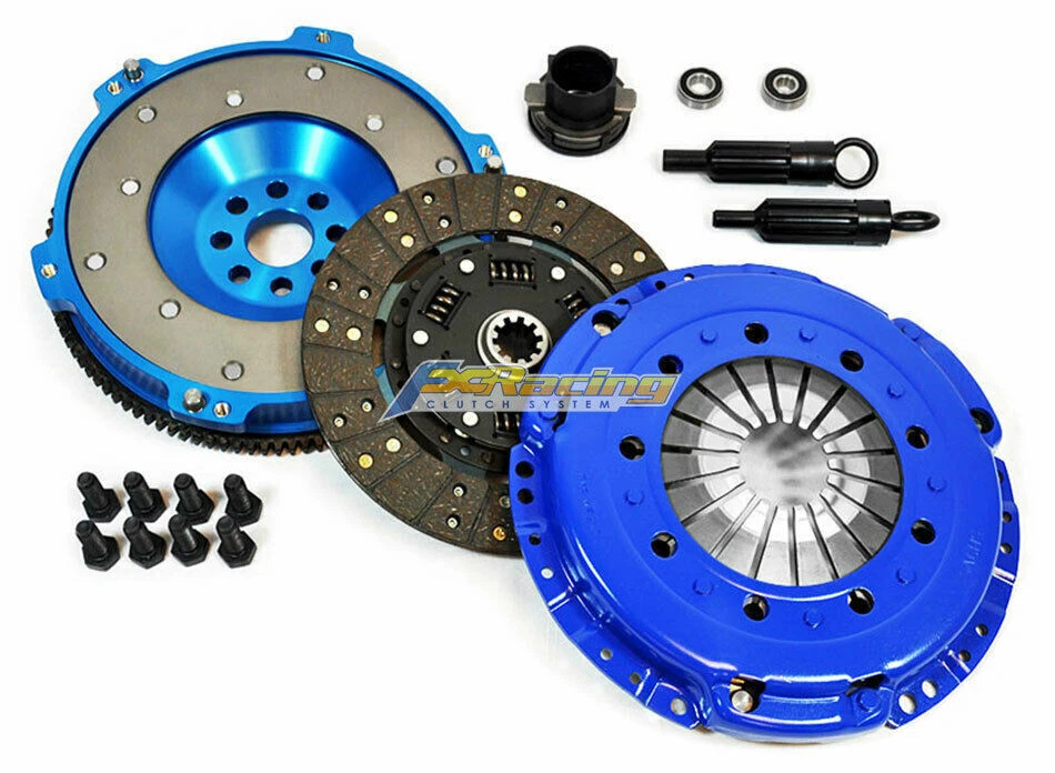 FX Racing Clutch Kit FX-04118R0-SS &ndash; United States Clutch Disc Style: Full Face Sprung Disc OE Spec or Performance/Custom: Performance/Custom Custom Bundle: No Bundle Listing: Yes Transmission Type: Manual Manufacturer Warranty: 1 Year Clutch Material: Carbon Kevlar Disc Material: Organic Performance Part: Yes Pressure Plate Type: Heavy Duty Push Type Diaphragm Brand: FX Racing Number of Teeth: 10 Flywheel Material: 6061 T6 BILLET ALUMINIUM Type: Clutch Kit Interchange Part Number: 03-047, 03-049, K70280-01, K70288-02, 195461, DMF019, 04120FC, 04120FX Input Spline Quantity: 10 OE/OEM Part Number: 03-047, 03-049, K70280-01, K70288-02, 195461, DMF019, 04120FC, 04 Disc Diameter: 240mm, 10 spline Surface Finish: HD Stage 2 Carbon Kevlar / BILLET ALUMINIUM UPC: Does not apply &ndash; Fits 1999-2003 BMW 525 528 530 E39