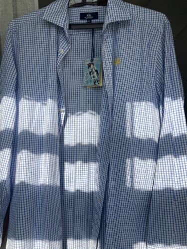 La Martina Men’s long sleeve shirt in 100% slim fit cotton Size XL - Picture 1 of 15