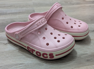 crocs j1 (entspricht 32-33) rosa mädchen, girls shoes, beach, summer, kinder