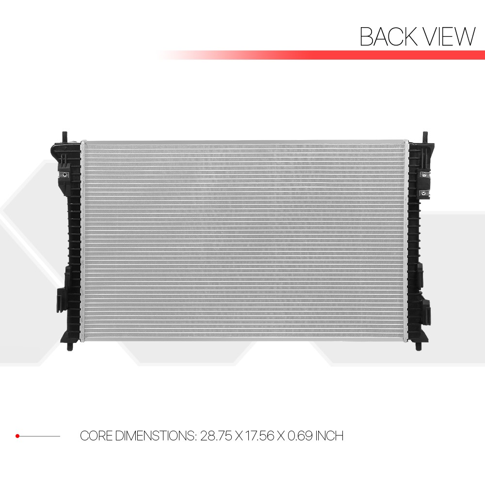 Aluminum Core Engine Cooling Radiator OE Style for 13-19 Taurus/MKS dpi-13308