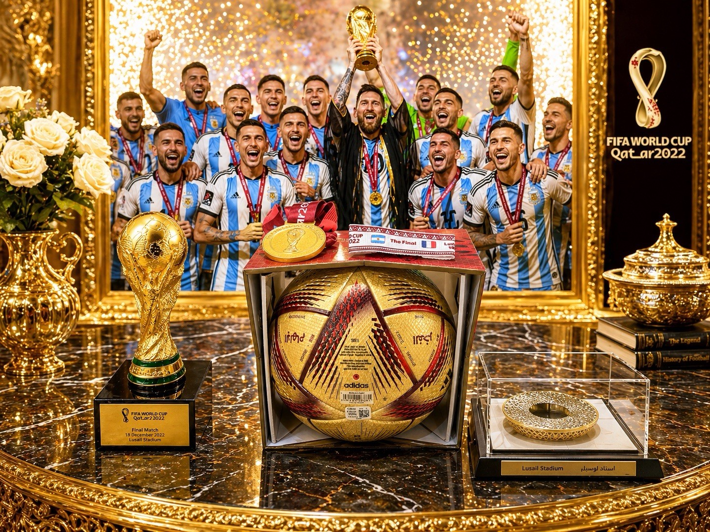 Rare : FIFA world cup Qatar 2022 Final Match set