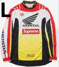 Supreme HONDA Fox Racing Moto Jersey 2019 Multicolor Size L From Japan