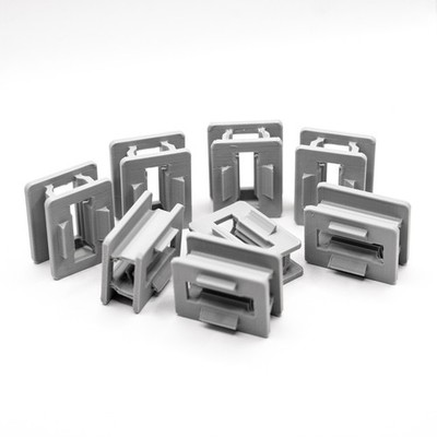 Fuel Line Cover Clips for Volvo S60 S80 V70 XC70 XC90 - Replacement Set of  8