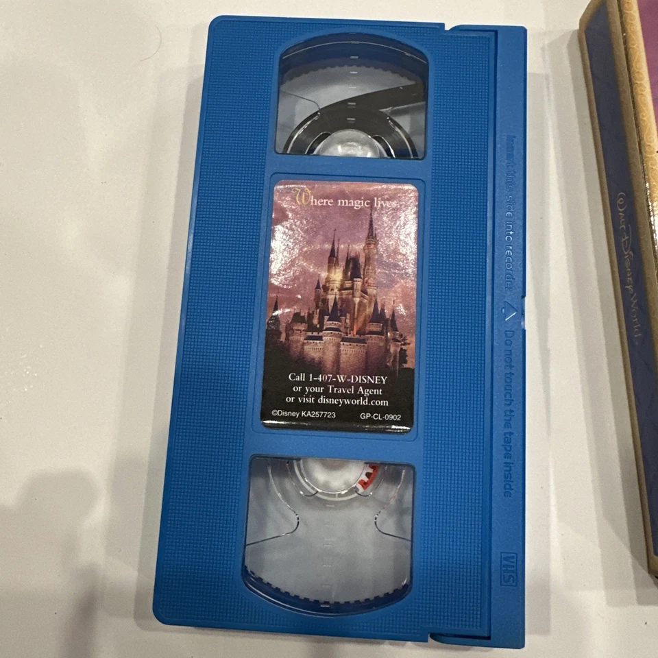Walt Disney World Vacation Planning: Where Magic Lives (Blue VHS) 1990’s - Image 4 of 4