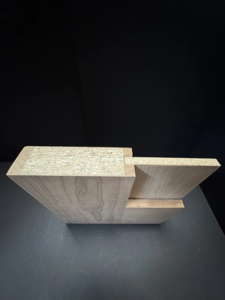 Cherry 5 Panel Equal Mission Shaker Flat Panel Solid Core Interior Wood Doors - Image 3 of 4