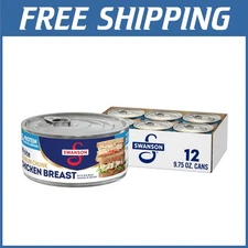 White Chunk Chicken Breast, 9.75 oz Can (Pack of 12)