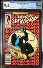 AMAZING SPIDER-MAN #300 CGC 9.6 NEWSSTAND MARVEL White Pages Todd McFarland 1988