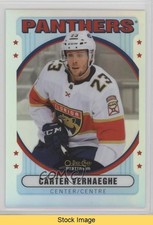 2021-22 O-Pee-Chee Platinum Retro Rainbow Carter Verhaeghe #R-27 READ 0x2e