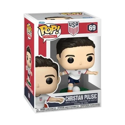 Football World Cup 2026 USA Christian Pulisic Funko Pop! Vinyl Figure