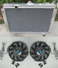 3 Row Aluminum Radiator Fans For Nissan Datsun 280z 280zx 1975-1983 Manual