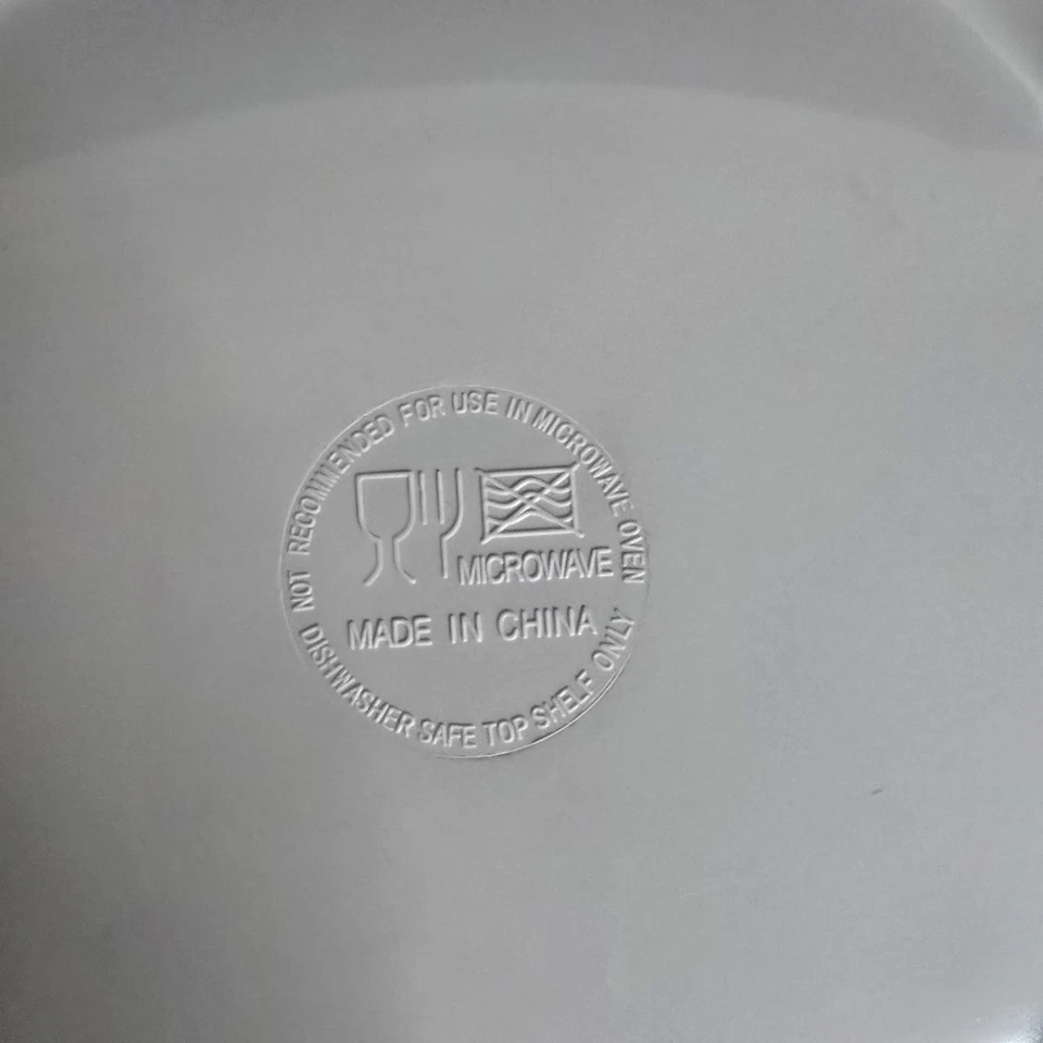 Conjunto de 8 pratos de jantar de melamina tartaruga marinha 9" Thomas Krause praia costeira náutica - Imagem 4 de 4