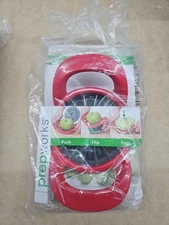 Prep Works Apple Slicer & Corer – 16 Thin Slices - Safety Cover, Dishwasher Safe