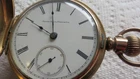 Antique Pocket Watch Large Elgin National Gold Filled