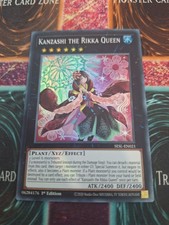 Yugioh Kanzashi the Rikka Queen SESL-EN021 Super Rare 1st Edition Near Mint