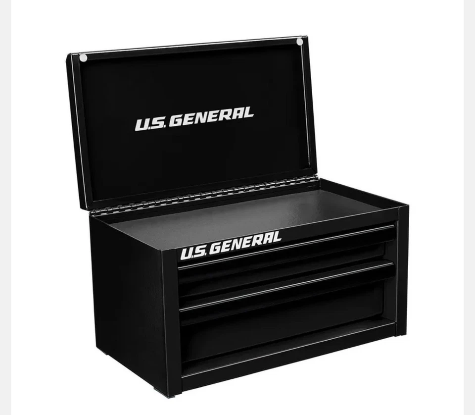 US GENERAL Mini Tool Box Harbor Freight BLACK SHIPPING! USA Stock - Image 3 of 4