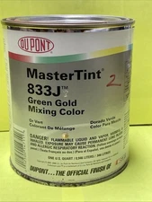 Dupont Master Tint Mixing Color 833J Green Gold 1 US Quart