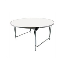 GOPAK 5ft Round Table Folding Banquet Circular  Events Party Catering Wedding