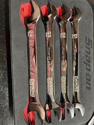 Snap On Tools Sammler Schraubenschlüssel Set in Schaumstoffeinlage Verkaufspreise