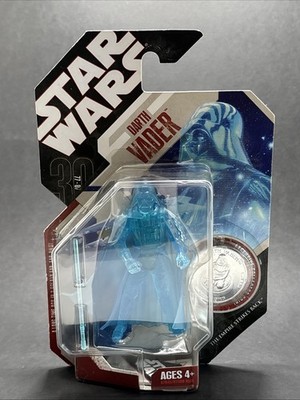 2007 Hasbro Star Wars 30th Hologram Darth Vader 3.75'' Figure