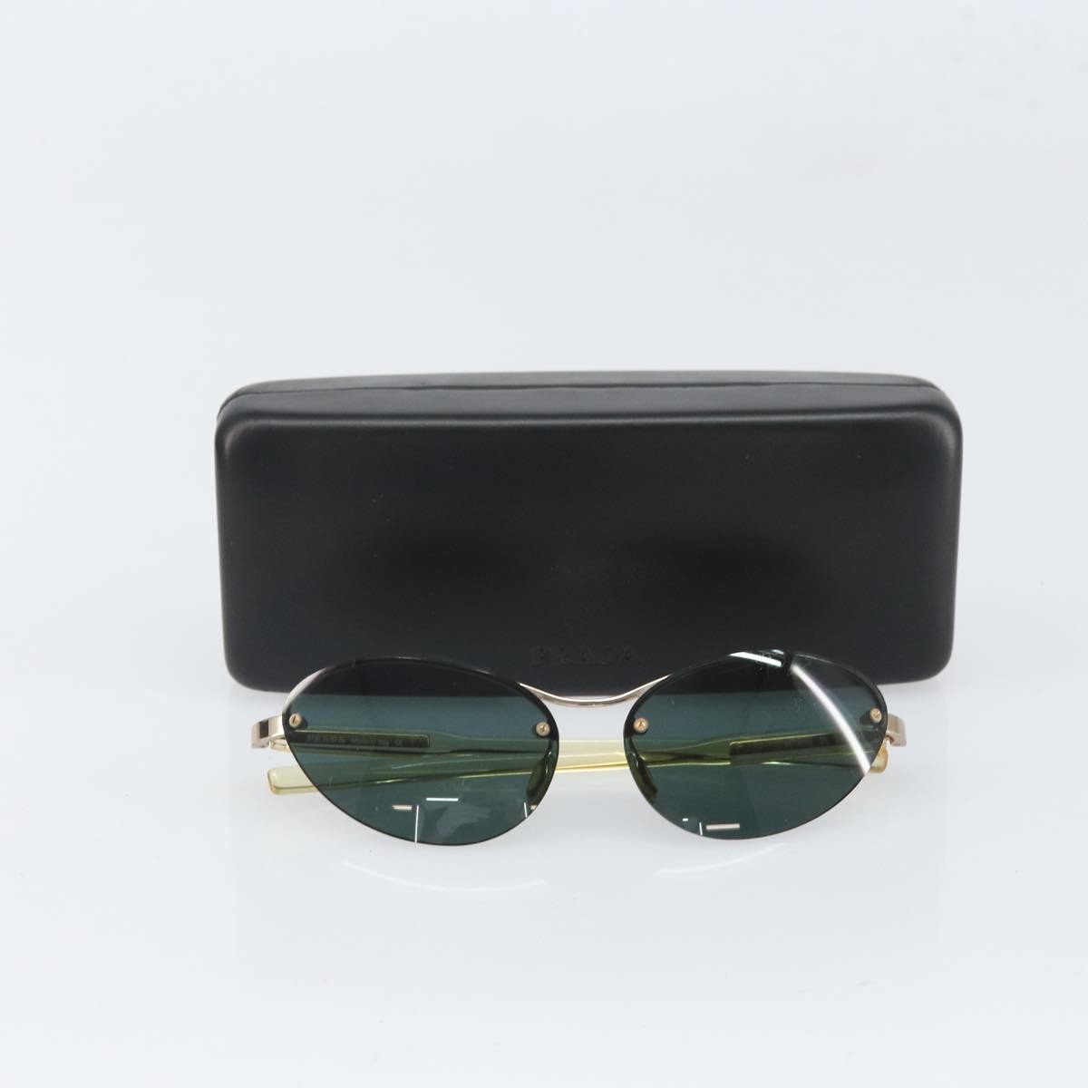PRADA Sunglasses metal Black Auth bs32956 thumbnail 13