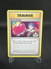 Pokémon Gym Badge XY207 Pokémon League Koga Holo Promo on eBay