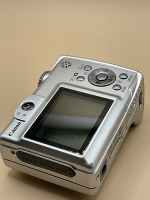 Canon PowerShot A550 7.1MP Digital Camera - Silver for sale online
