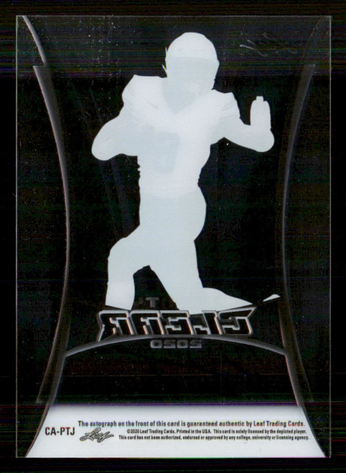 2020 Leaf Trinity Clear AUTO #CAPTJ Patrick Taylor Jr. - Image 2 of 2