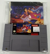 Super Nintendo Entertainment System - Capcom: Disney's Aladdin Video Game