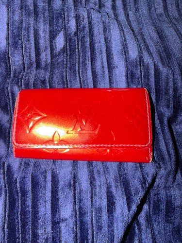 Louis Vuitton Monogram Vernis Multicles 4 Key Holder Red