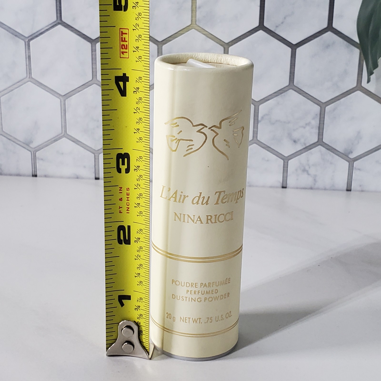 L'Air du Temps Nina Ricci Paris Set Parfum Powder Soap Rechargeable Bottle