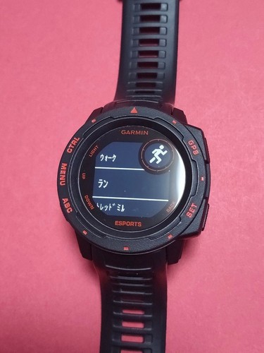 Pre-owned GARMIN Instinct Esports Edition GPS Smart Watch 45mm Black  E-Sports - 第 9/18 張圖片