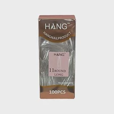Hang Gel x Tips Premium 100 pc Refill Box Round Long