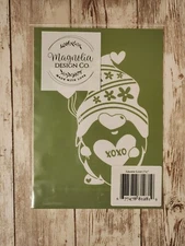 MDC DIY Adhesive Reusable Silkscreen Stencil " Gnome Love "