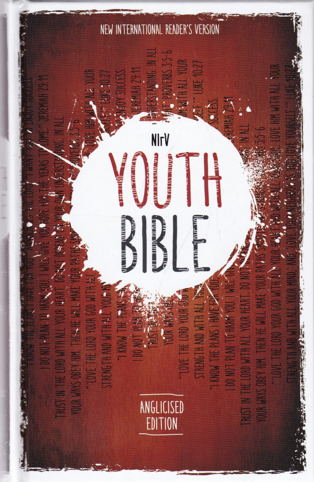 NIrV Youth Bible Anglicised Edition Hardcover (Hardcover) Book Gift