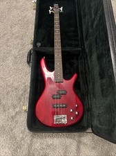 Ibanez GSR200 4-String Electric Bass Transparent Red