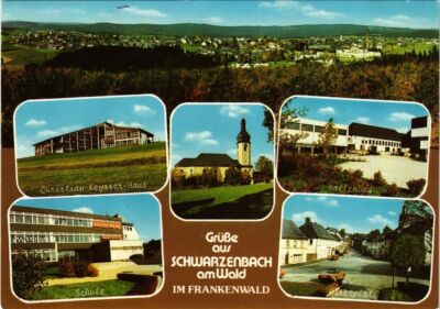 CPA AK Gruss aus Schwarzenbach am Wald GERMANY (878454)
