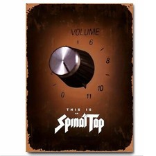 This Is Spinal Tap Wall Art Printed on Sheet Metal Sign Waterproof
