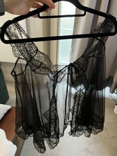 agent provocateur babydoll Black Lace Size 2