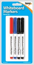Whiteboard  Pens Markers Slim Round Tip High Quality Drywipe Dry Erase slim