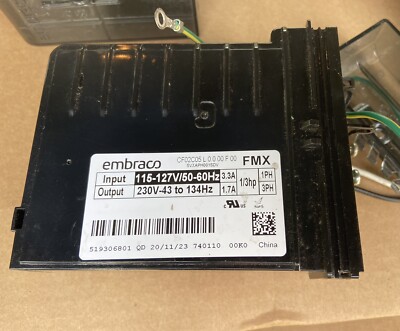 Embraco, Refrigerator Control Box, 519306801