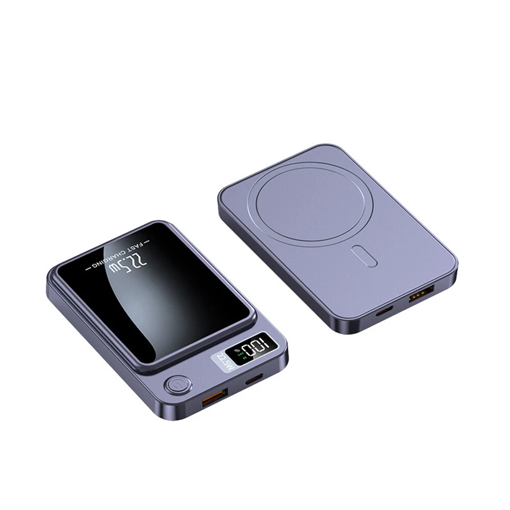 Magnetic Wireless Power Bank 10000mAh for iPhone 14 13 12 Fast Charging
