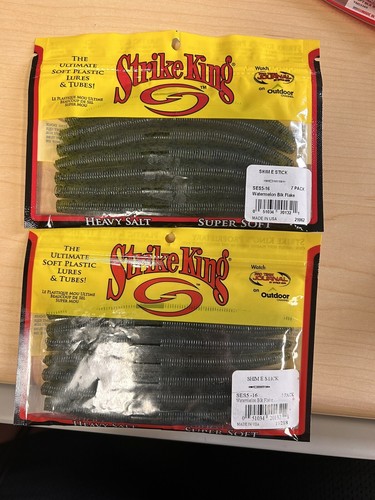 Strike King SHIM E STICK 5 7PK (Varios colores) - tienda de