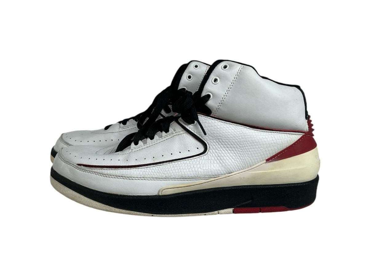 vintage nike air jordan II chicago basketball sneakers mens