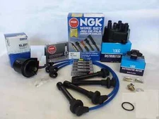 OEM Tune Up Kit Oil Filter Spark Plugs fits for 1996-2000 Civic CX DX LX EX 1.6L